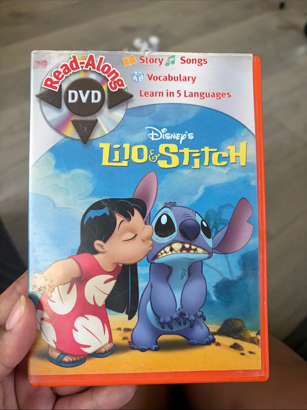 Disney Read-Along DVD — Blue, Orange, Red